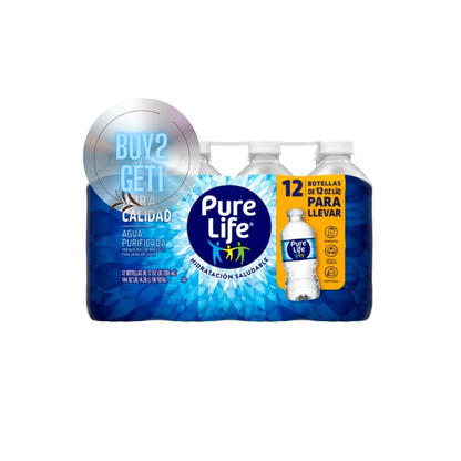 Pure Life 12×12 FL oz
