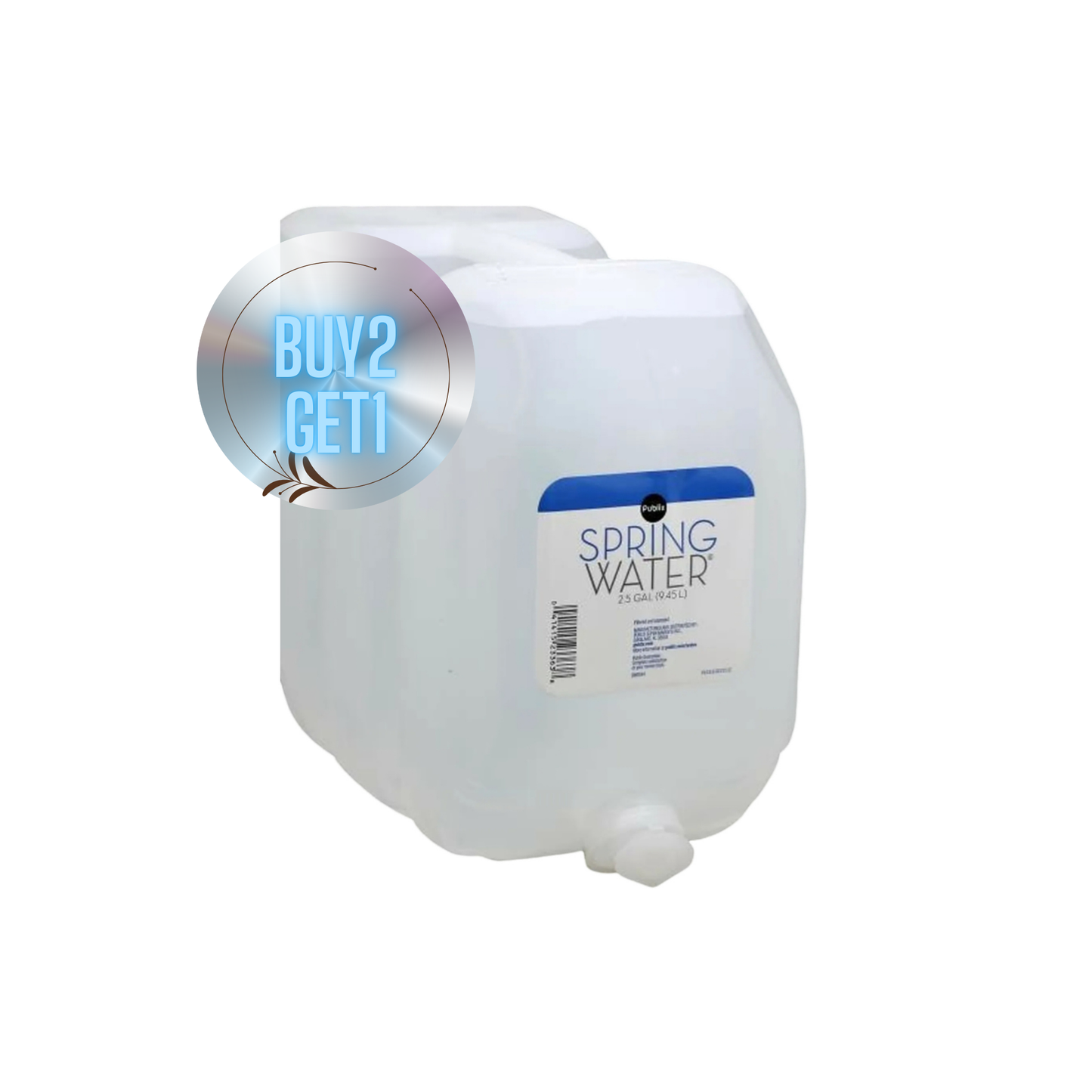 SPRING WATER 2.5 GAL